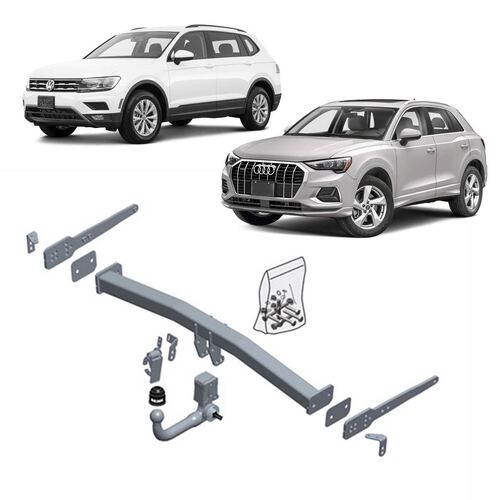 Brink Towbar to suit Cupra Formentor (07/2020 - on), Audi Q3 (06/2011 - on), Volkswagen Tiguan Allspace (03/2017 - on), Volkswagen Tiguan (09/2007 - 1