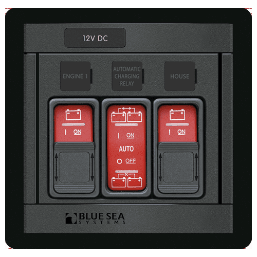 Blue Sea Systems Panel 360 Ctrl M-F-M Acr