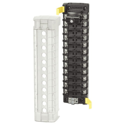 Blue Sea Systems St Clb Circuit Breaker Block - 12 Position