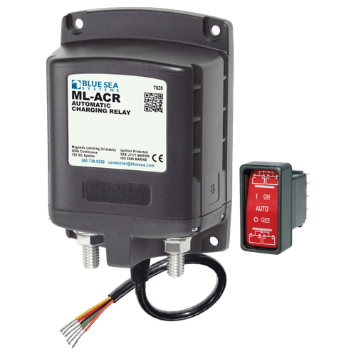 Blue Sea Systems Ml-Acr Automatic Charging Relay - 12V Dc 500A