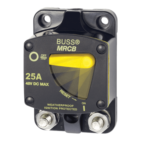 Blue Sea Systems Surface Mount 187-Series Circuit Breakers 25A