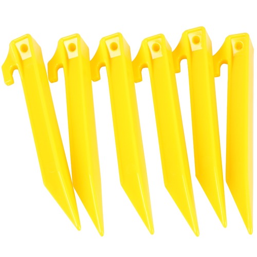 Wildtrak Tent Pegs Plastic 180Mm 6Pk Ac Cc0023