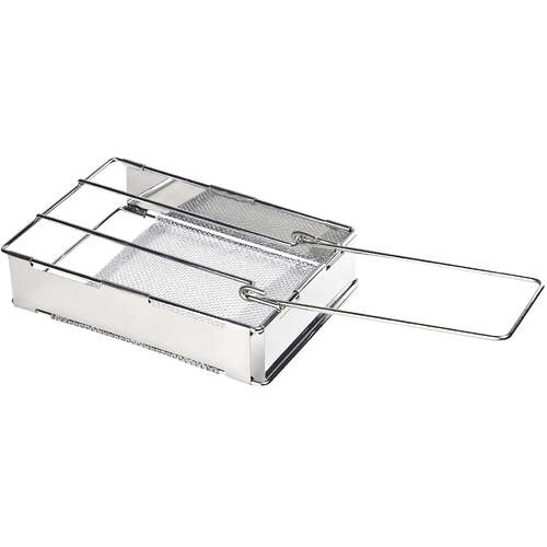 Wildtrak Folding Gauze Toaster Ssteel 29 X 11.5 X 4Cm Ac Cc0031