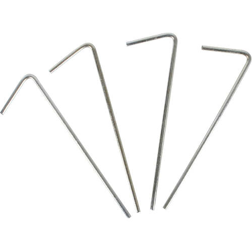 Wildtrak Tent Pegs Steel 23Cmx5Mm 10Pk Ac Cc1002