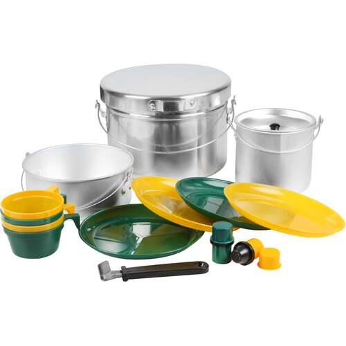 Wildtrak Aluminium Mess Kit 4 Person