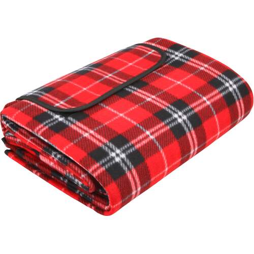 Wildtrak Picnic Rug Tartan With Pvc Backing 200 X 200Cm