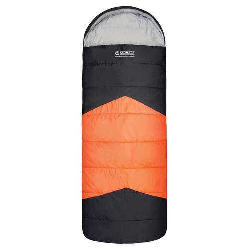 Wildtrak Bremer Hooded Jumbo Sleeping Bag 230 X 90Cm 0 To -5C