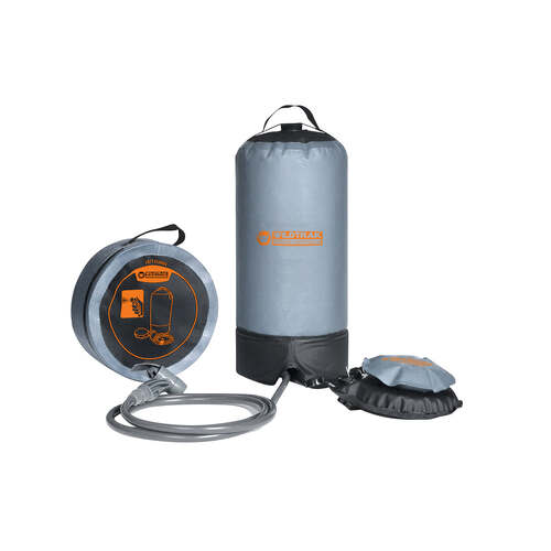 Wildtrak H/D 15L Portable Shower Bag With Foot Pump