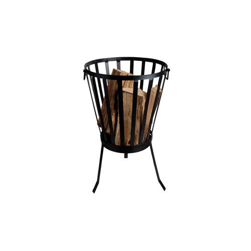 Wildtrak Fire Pit With Handles 58Cm 58X36X34Cm Black