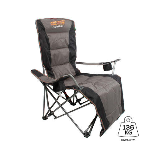 Wildtrak Hamelin Camp Lounger 150Kg Wr 146 X 59.5 X 105Cm