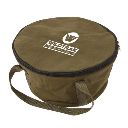 Wildtrak Canvas Camp Oven 4.5Qt Bag 30 X 30 X 18Cm