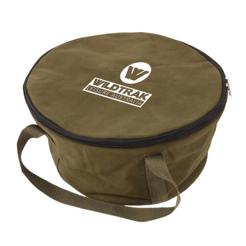 Wildtrak Canvas Camp Oven 9.0Qt Bag 36 X 36 X 22Cm