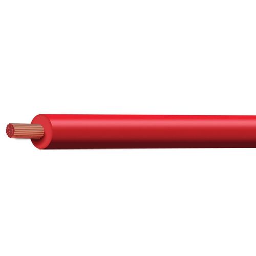 Red 3mm Single Core 500M (Spooled Length)