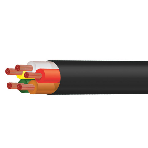 3mm 5 Core Trailer Cable Black Sheath (Sold Per Metre)