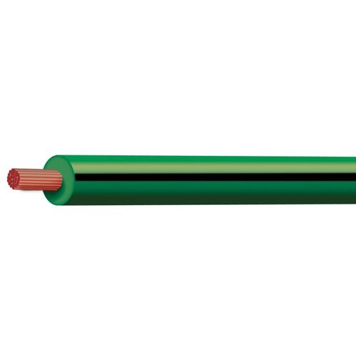 Green/Black 4mm Trace Single Core 100M (Spooled Length)