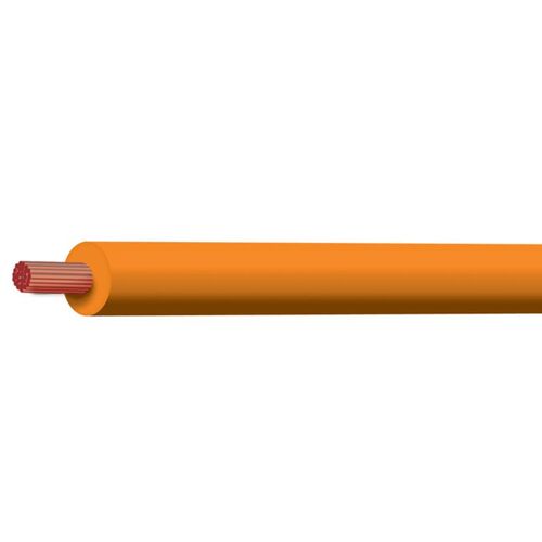 Orange 6mm Single Core (Sold Per Metre)