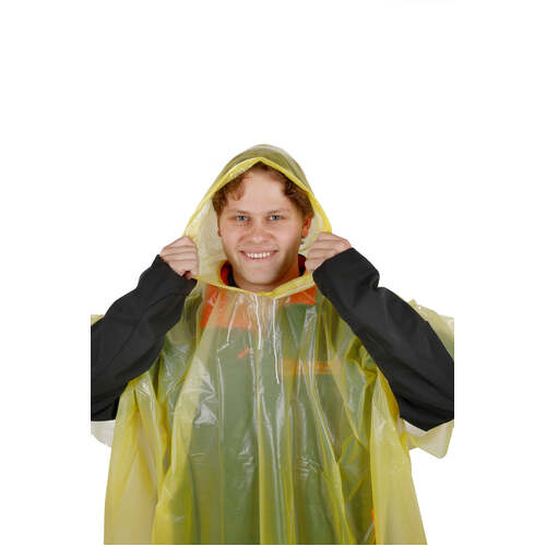 Wildtrak Poncho Adult Vinyl 132X100Cm 4 Asst Colrs