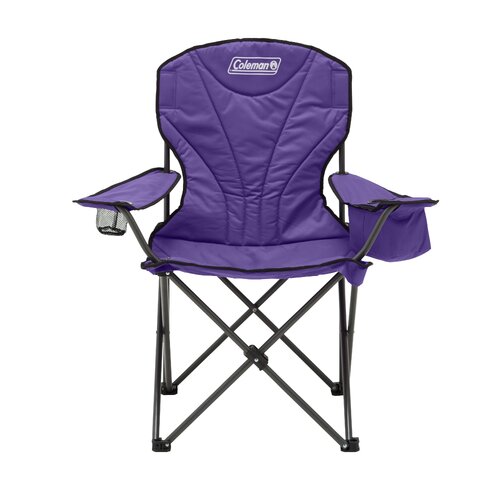 Coleman Chair Quad Queen Size Cooler Arm (Purple)