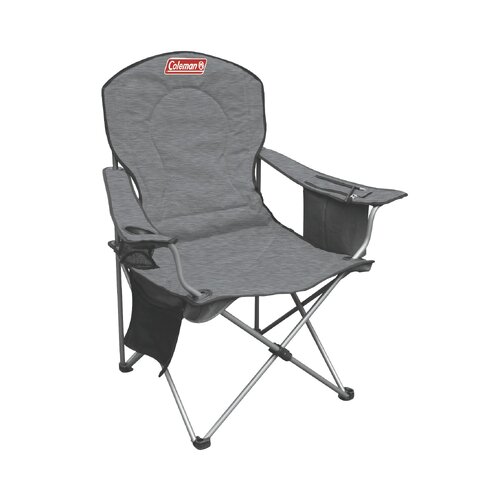 Coleman Chair Quad Deluxe Cooler Heather (Wide)