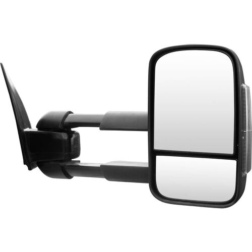 Clearview Towing Mirrors [Pair, Electric, Black] For Ford Ranger (2006 to 2011)