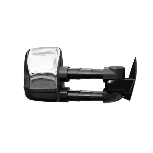 Clearview Towing Mirrors [Next Gen, Pair, Multi-Signal, Electric, Chrome] For Mitsubishi Pajero Sport