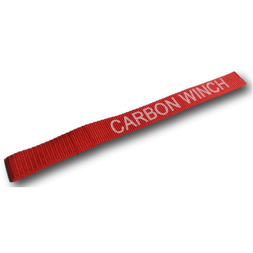 Carbon Winch Nylon Hook Strap With Logo