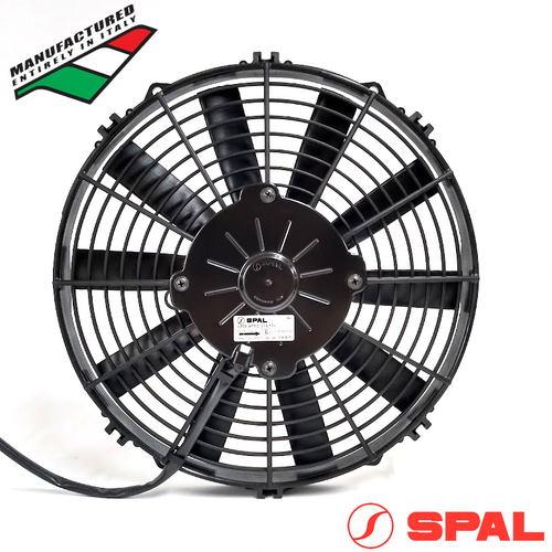 SPAL Thermo Pusher Fan - 11" - 12V - 806 CFM - VA09-AP8/C-27S