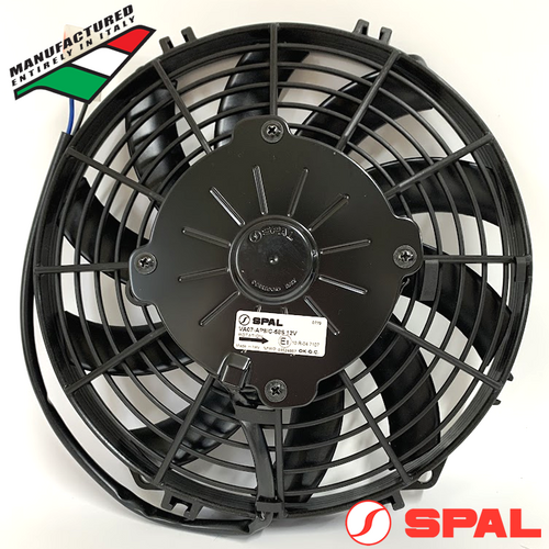 SPAL Thermo Pusher Fan - 9" - 12V - 590 CFM - VA07-AP8/C-58S