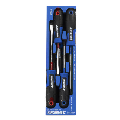 Kincrome Truck Box 5 Piece Torquemasterft Screwdriver Eva Tray