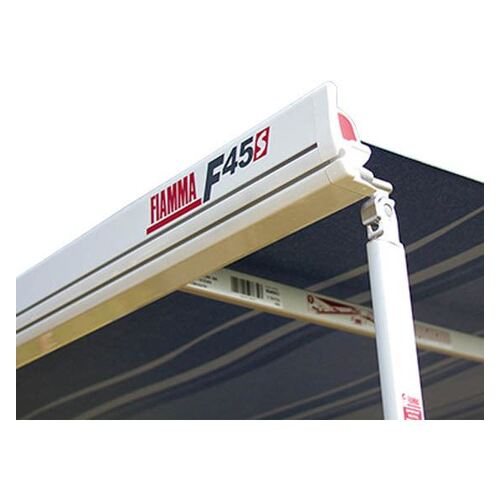 4.5M FIAMMA F45 S WHITE CASE AWNINGS - ROYAL BLUE