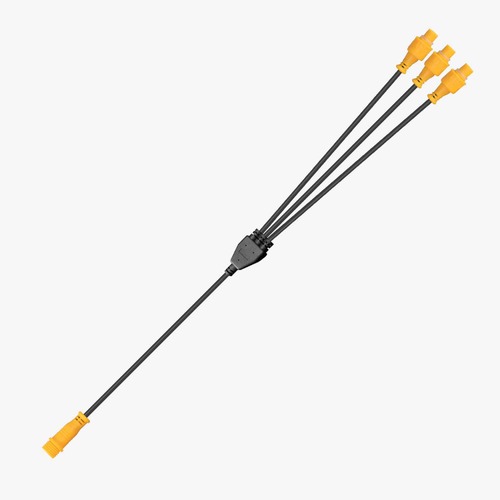 SPLITTER CABLES (ORANGE 4-PIN PLUGS)