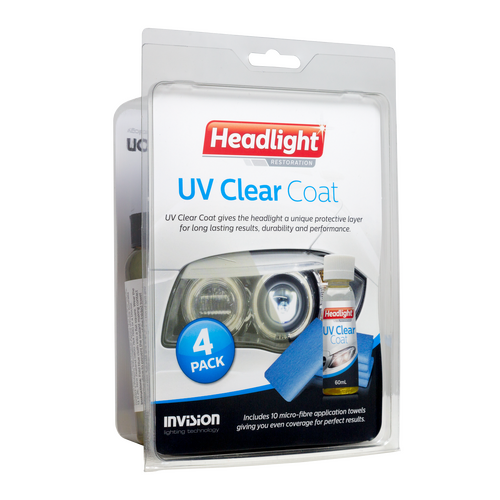 Uv Clear Coat - 4 Pack (Refill For Hrk03 Professional Kit)