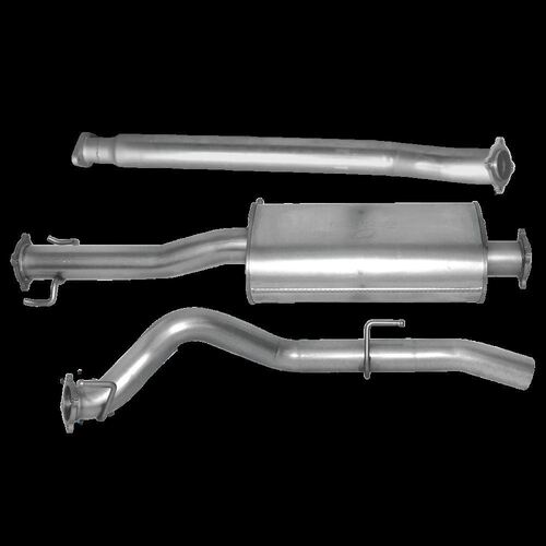 Hulk 4x4 Exhaust Kit To Suit Mitsubishi Triton Mq 2.4L 2015 On S/St