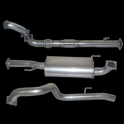 Hulk 4x4 Exhaust Kit To Suit Toyota Prado 3.0L 120/150 Series Wagon D4D S/Stl