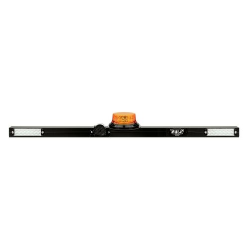 Hulk 4x4 Minebar 1275Mm 12/24V W/Amber Led Beacon, 97Db Alarm & 2Xled