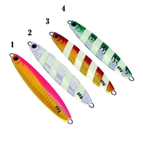 Slow Pitch Jig 60grm Gold/Pink - Pillie (1)