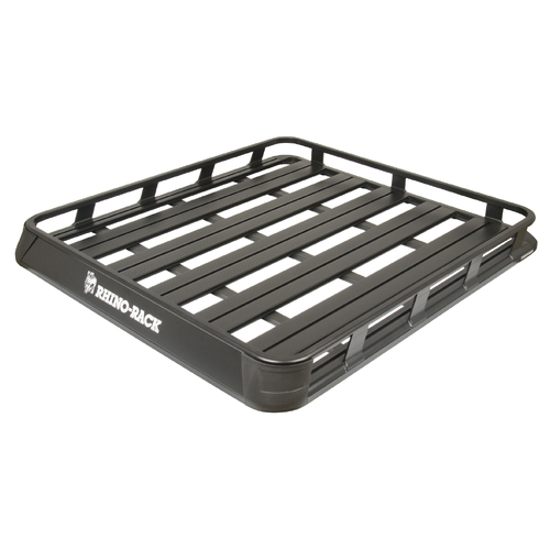 Rhino Rack Pioneer Tray (1400mm x 1280mm) to suit NISSAN Navara D40 (ST/ST-X) 4dr Ute Dual Cab 05 to 15