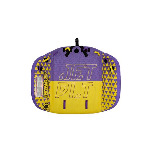 Jetpilot 2023 JP3 Wing Towable Tube - Yellow/Purple