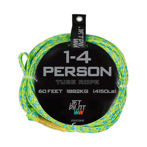 Jetpilot 2023 1-4 Person Tube Rope - Green