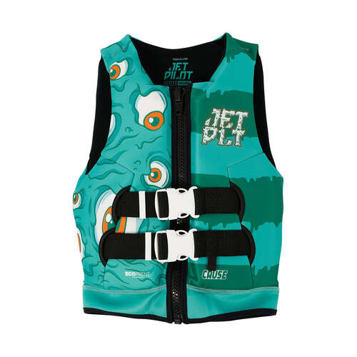 Jetpilot Cause Boys F/E Youth ECO Vest Green-3-4