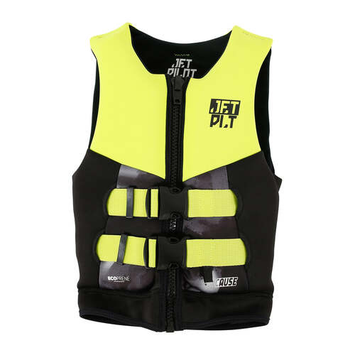 Jetpilot The Cause F/E Youth ECO Vest Yellow Level 50-12-14