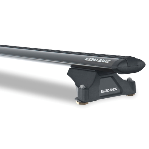 Rhino Rack Vortex RLTP Black 1 Bar Roof Rack to suit FORD Transit Custom Gen1 2dr Van SWB 14 to 