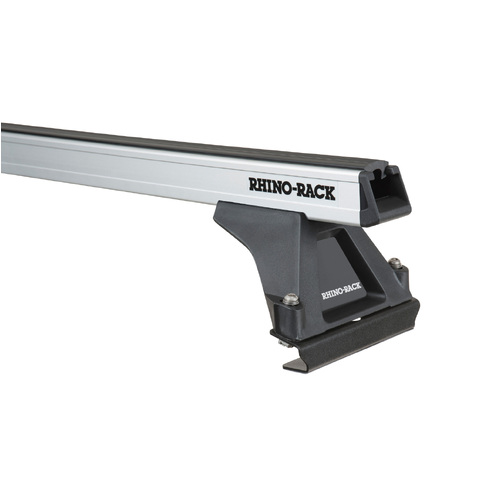 Rhino Rack Heavy Duty RLTF Silver 1 Bar Roof Rack (Rear) to suit LDV V80 Cargo  2dr Van SWB (Low Roof) 13 to 