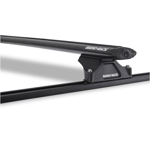 Rhino Rack Vortex Rltp Trackmount Black 2 Bar Roof Rack For Toyota 4 Runner Gen2 4Dr 4Wd 11/89 To 01/96