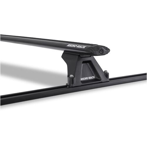 Rhino Rack Vortex Rltf Trackmount Black 3 Bar Roof Rack For Toyota Hiace Sbv 2Dr Van Swb/Lwb 11/99 To 02/05