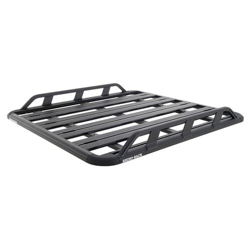 Rhino Rack Pioneer Tradie (1328mm X 1236mm) Rlt600 For Toyota Hilux Gen 8 2Dr Ute Extra Cab 10/15 To 20