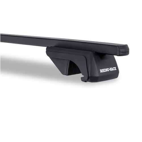 Rhino Rack Euro Sx Black 2 Bar Roof Rack For Mercedes Benz Viano Mpv 639 2Dr Van 07/05 To 06/15