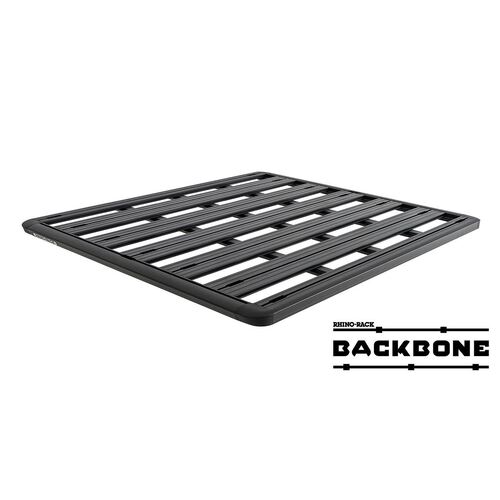 Rhino Rack Pioneer 6 Platform (1500mm X 1430mm) With Backbone For Ford F450 4Dr Ute Supercrew 01/17 To 12/17