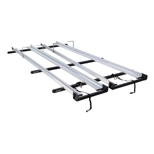 Rhino Rack CSL Double 3.0m Ladder Rack System to suit TOYOTA Hiace Gen 5 2dr Van LWB 05 to 19