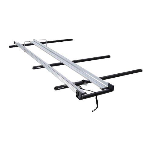 Rhino Rack CSL 2.6m Ladder Rack with 470mm Roller to suit TOYOTA Hiace Gen 5 2dr Van LWB 05 to 19